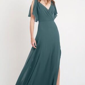Jenny Yoo Hayes Dress - Agave L/XL